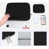 Mosiso planšetinio kompiuterio dėklas, skirtas 13 colių ipad pro m4 & ipad air m2 2024, ipad pro 12.9 colių m2 m1 6-osios 5-osios kartos 2022–2018 su magic keyboard & smart keyboard folio, neopreno nešiojimo dėklas su maža kišene, juodas