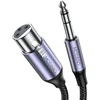 Moswag 6.35mm Trs į Xlr Moteriškas Mikrofono Kabelis 1m