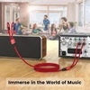 Moswag Stereo Rca Kabelis, 10m, Paauksuoti Jungtys, Pintas Nailonas