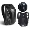 Motocentric Carbon Juodas motociklinis kuprinė motociklui, miestui, nešiojamam kompiuteriui, 30l