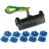Motociklinis galinis Led mini žibintas Str8 12v su posūkio signalais E11 dūminis