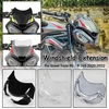 Motociklo risen priekinio stiklo prailginimas, vėjo deflektorius, suderinamas su Street Triple Rs765 R765 Rs/r 2020 2021 2022 Spoil Fairing (light Smoke)