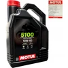 Motul 5100 4t 10w40 Ester Ma2 4l variklio alyva motociklams