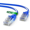 Mr. Tronic 50 m ethernet tinklo kabelis cat 5e, lan tinklo kabelis su rj45 jungtimis greitam ir patikimam interneto ryšiui, awg24 patch kabelis cat 5e | 1 gbps utp cca (50 metrų, mėlynas)