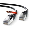 Mr Tronic Cat 7 Ethernet kabelis 15 m Sftp, juodas, su Rj45 jungtimis