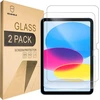 Mr.shield ekrano apsauga, suderinama su Ipad Air 11 2025 ir Ipad 10 2022 [2 vnt.] Apsauginis stiklas, 9h kietumo