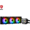 Msi mag coreliquid m360 aio cpu 12 krypčių padalinto srauto vandens aušinimas, garavimo nepraleidžiančios žarnos, palaiko dabartinius lizdus, tokius kaip am5 ir 1700