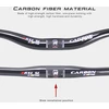 Mtb downhill vairas, pakeltas kalnų dviračio vairas anglies mtb rxl sl kalnų dviračio vairas riser 3k glossy 760 mm