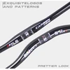 Mtb downhill vairas, pakeltas kalnų dviračio vairas anglies mtb rxl sl kalnų dviračio vairas riser 3k glossy 760 mm