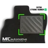Mtc Automotive Alfa Romeo Mito nuo 2008 m. pritaikyti neslystantys automobiliniai kilimėliai su sustiprintais guminiais kulno apsaugos elementais ir tvirtinimo sagomis