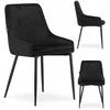 Mufart velvetinis krėslas Lyon svetainei, virtuvei, valgomajam