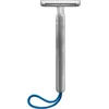 Mühle Companion 5 dalių skutimosi rinkinys - unisex saugos skustuvas su mėlyna virvele, peiliukas, kremas, audinys - veganiškas, tvarus