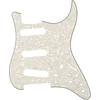 Musiclily Sss 11 skylių strat elektrinės gitaros pickguard fender us/mexico made standard stratocaster modernaus stiliaus gitaros dalims, 4 sluoksnių pearl aged baltas