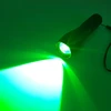 Mviocs Žalias 2-in-1 žibintuvėlis, nešiojamas vandeniui atsparus žalias Led žibintuvėlis su balta ir žalia šviesa, skirtas naktiniams laukinių gyvūnų tyrimams, naminių gyvūnėlių kailio aptikimui (baltas