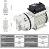 Mxmoonant 220v Ac daugialypis skysčių diafragminis siurblys 25psi 1.7bar 400w 40lpm/min savaime užsipildantis mygtukinis paleidimas sustabdymas dyzelinas karbamidas adblue def gėrimai