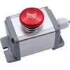 Mxuteuk Mxu-dt-jh 22 mm nerūdijančio plieno metalinis užrakinamas avarinio stabdymo jungiklis 12-220v 3a 1no 1nc jungiklių stoties dėžutė su kištuku