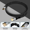 Mygatti 2 metrų 8k Hdmi 2.1 sertifikuotas kabelis (2 vnt. pakuotė), Ultra Hd 48gbps didelis greitis, 4k @ 120hz/8k @ 60hz, Earc, Hdcp 2.2 ir 2.3, Uhd Hdr 10+, suderinamas su 8k žaidimais, televizoriumi, „blu-ray“ grotuvu, projektoriumi