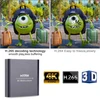 Vaizdo grotuvas Mypin hdmi multimedijos grotuvas, 4k@30hz skaitmeninis medijos grotuvas hdmi/av išvestis ppt mkv avi rmvb rm, skirtas hdtv su nuotolinio valdymo pultu, palaiko usb atmintines ir sd korteles, usb pelė (pilka)