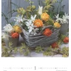 N neumannverlage - Bouquets 2025 foto meno kalendorius, 45 x 48 cm, sieninis kalendorius su dvylika žavingų gėlių puokščių, žavios puokštės, spiralinis įrišimas ir tarptautinis kalendorius