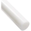 Nailono apvalus strypas permatomas baltas 20 mm skersmens x 300 mm ilgio, 6 klasė