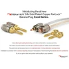 Nakamichi Fanlock Excel Series paauksuoti 24k bananiniai kištukai, 10awg - 18awg, 4 mm storio, skirti garsiakalbių stiprintuvui, Hi-fi stereo namų kino teatro garso kabelio greitam prijungimui, 48 vnt. (24 poros)