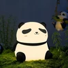 Naktinė lemputė - Panda, vaikiška naktinė lemputė maitinama baterijomis