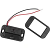 Namvo dvigubas Usb Type-c įkrovimo lizdas 12 V automobilinis įkroviklis Qc3.0 Usb ir Pd Type-c mobiliojo telefono greitas įkrovimas su maitinimo jungikliu automobiliui, valčiai, nameliui-priekabai
