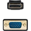 Nanocable 10.15.4403 Displayport į Vga konverterio kabelis, Displayport/m-vga/m, juodas, 3.0 m