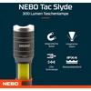 Nebo Tac Slyde - 300 liumenų žibintuvėlis su 12x reguliuojamu priartinimu - 5 šviesos režimai ir cob darbinis žibintas - žygiavimo įranga ir stovyklavimo reikmenys