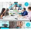 Neefeaer Full Hd 1080p internetinė kamera su mikrofonu, automatiniu šviesos koregavimu, Usb Pc internetinė kamera su dangteliu, 110° plataus kampo, Pc kamera, skirta Pc, nešiojamam kompiuteriui, kompiuteriui, Linux, Mac