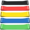 Nela-styl 5 gumų rinkinys treniruotėms, fitneso juostos Mini Band