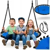 Neo-Sport Didelės sūpynės sodui, tvirtas gandralizdis, pakabinamas krėslas 120 cm xxl