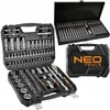 Neo Tools galiniai raktai 1/4, 1/2, 86 vnt. lagaminas + antgalių rinkinys 40 vnt.