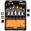 Neo Tools Rinkinys 6 vnt. plokščių ir kryžminių atsuktuvų, plienas S2