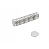 Neodimio magnetas, cilindro formos Mw 14x2 mm N38, 100 vnt.