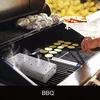 Nerūdijančio plieno dėžutė mėsai, skirta bbq medienos drožlėms, kepsninei