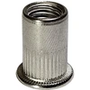 Nerūdijančio plieno kniedė veržlė A2 su didele galvute, griebtuvas 1-4 mm, M10, 100 vnt.