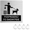Nerūdijančio plieno lentelė surinkite po savo šuns 10x10 aliuminis