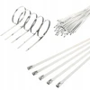 Nerūdijančio plieno metalinės surišimo juostelės 4,6x1500mm Inox 25vnt Nomi