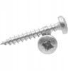 Nerūdijančio plieno sraigtai medienai 6x25mm, 5 vnt.
