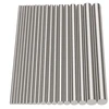 Nerūdijančio plieno strypai, 18 vnt., 2.5-8 mm skersmens, 100 mm ilgio