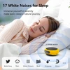 Kompiuterio kolonėlės Nešiojama bluetooth kolonėlė, belaidė riešo kolonėlė bėgiojimui, kolonėlės laikrodis su mikrofonu, baltojo triukšmo įrenginys (17 garsų), atspari vandeniui, kolonėlė žygiams ir lauko sportui