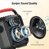 Nešiojama bluetooth kolonėlė Tonor Karaoke Partybox su 2 mikrofonais, belaidė karaoke sistema su belaidžiais mikrofonais, palaiko Bt/tf/usb/aux, skirta vakarėliams/lauke/suaugusiems/vaikams K7