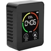 Nešiojamas co2 detektorius - mini ir patogus, tvoc jutiklis, mini oro kokybės anglies dioksido monitorius, temperatūros ir drėgmės co2 monitorius kelionėms, namams, rv, automobiliui