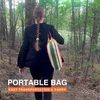 Nešiojamas hamakas Bestrip double 150x200 color sling, keliamoji galia 300 kg