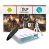 Nešiojamas projektorius Ezcast J4a 2024: mobilus projektorius su android, baterija ir garsiakalbiu kelionėms. Įkraunamas 1080p dlp projektorius. Suderinamas su hdmi, usb, iphone ir nešiojamaisiais kompiuteriais