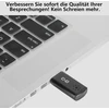 Nešiojamas Usb mikrofonas kompiuteriui, didelis jautrumas, "plug and Play"