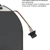 Nešiojamojo kompiuterio cpu aušinimo ventiliatorius, skirtas dell 4 kontaktų maitinimo jungties lengvo nešiojamojo kompiuterio ventiliatoriaus pakeitimui, skirtas xps 15 9570 7590 serijoms 008yy9 0tk9j1 cpu aušinimo ventiliatorius