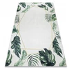 Neslystantis plaunamas kilimas 80x150 baltas #i117