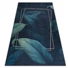 Neslystantis plaunamas kilimas 80x150 Rėmelis Lapai #i118
